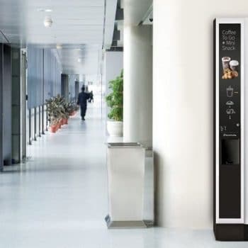 limpieza de maquina de vending de café