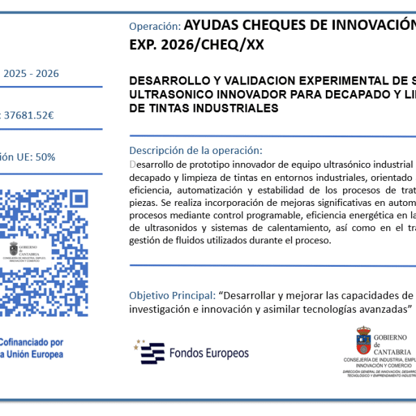 Ayudas cheque innovacion 2026