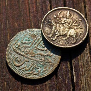 lavado por ultrasonidos de monedas antiguas