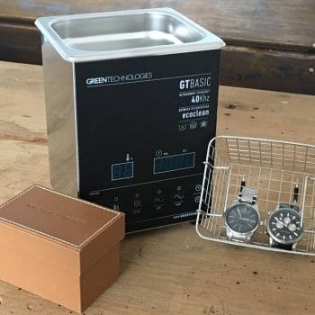 Máquina de limpieza de relojes
